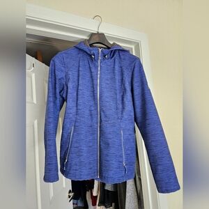 Women's Blue Hooded Jacket